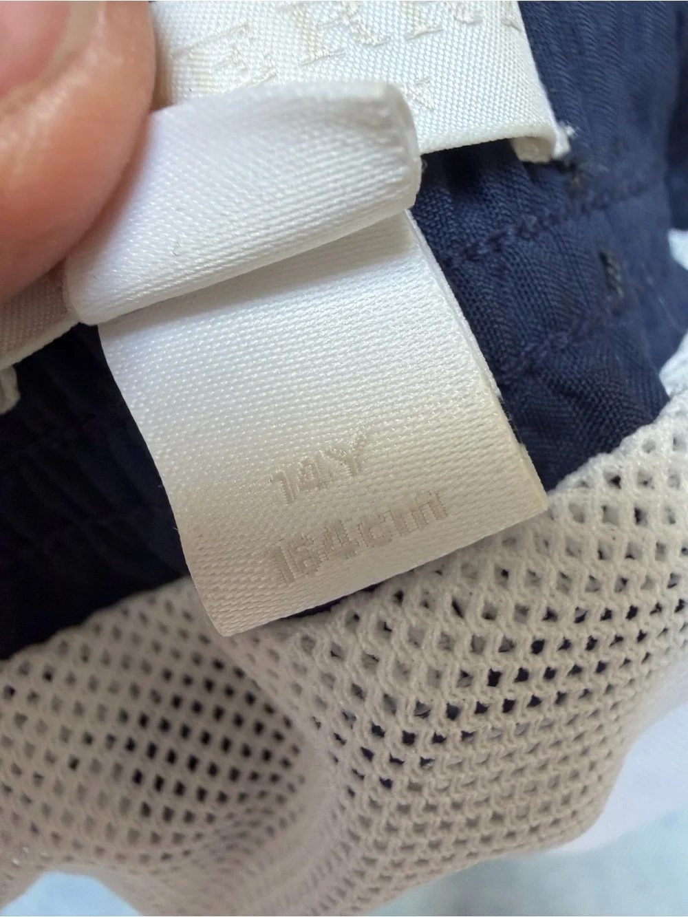 Burberry Blue Swim Trunks - Boys 14 (large)